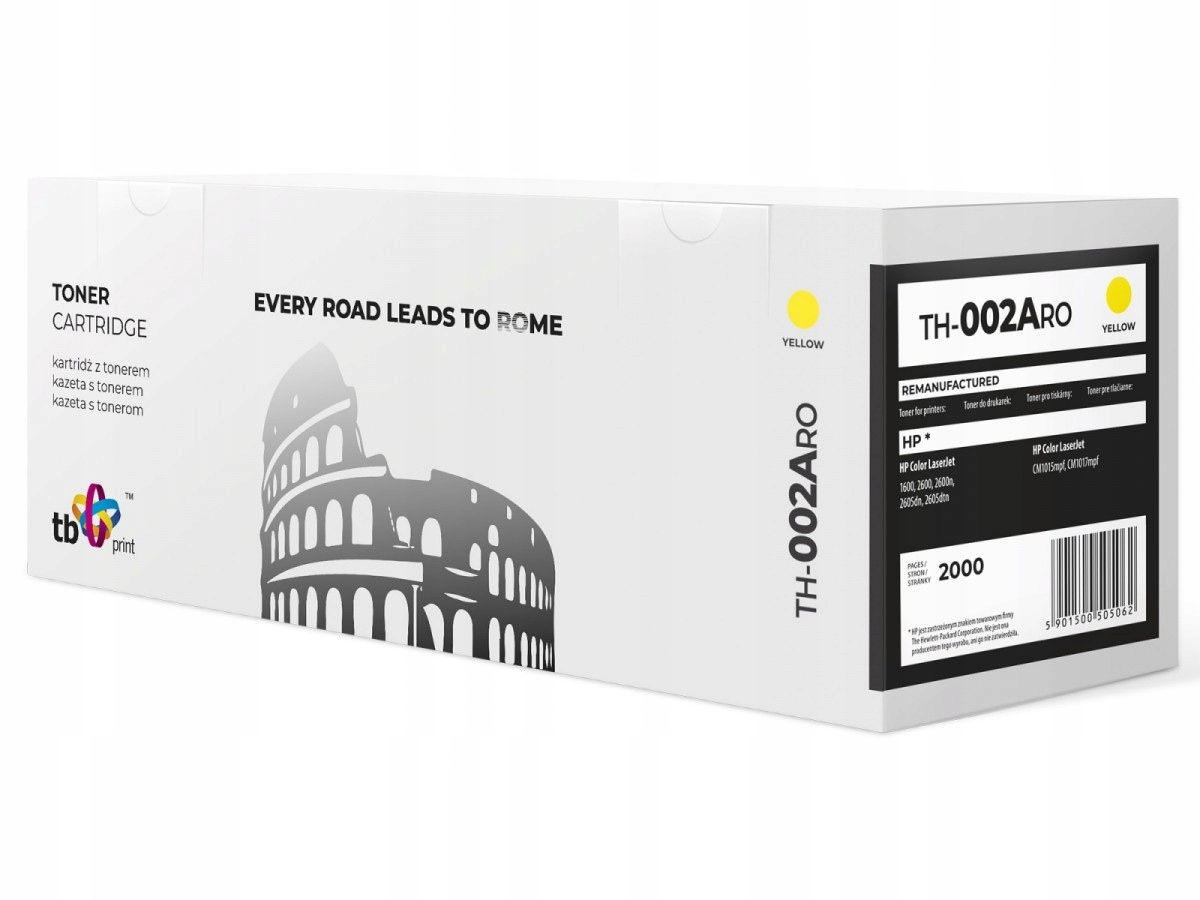 Toner TB pre HP TH-002ARO žltý