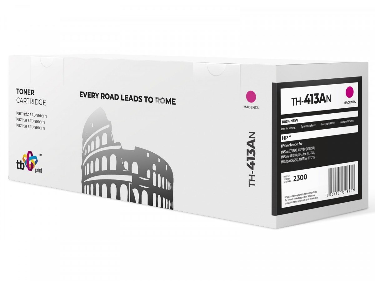 Toner TB pre HP TH-413AN červený (purpurový)