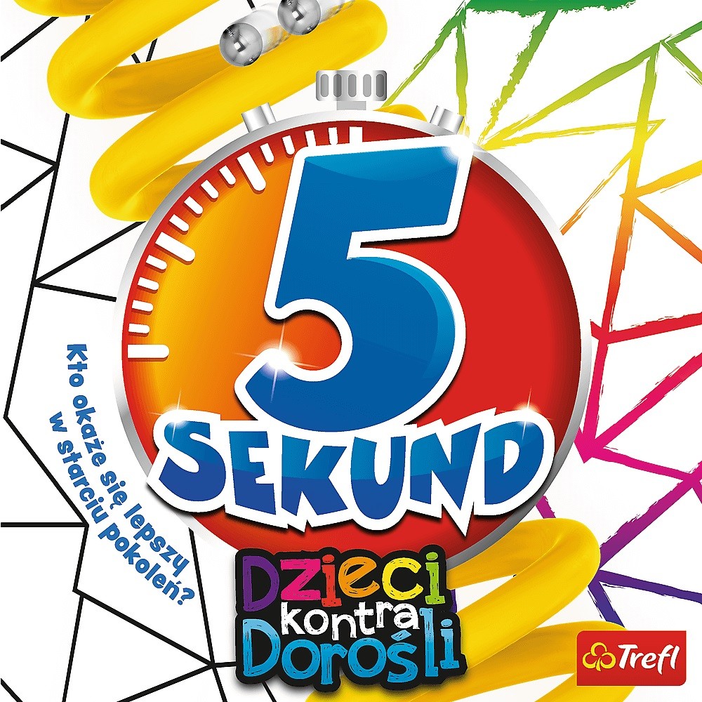Spoločenská hra Trefl 5 sekúnd: Deti verzus dospelí