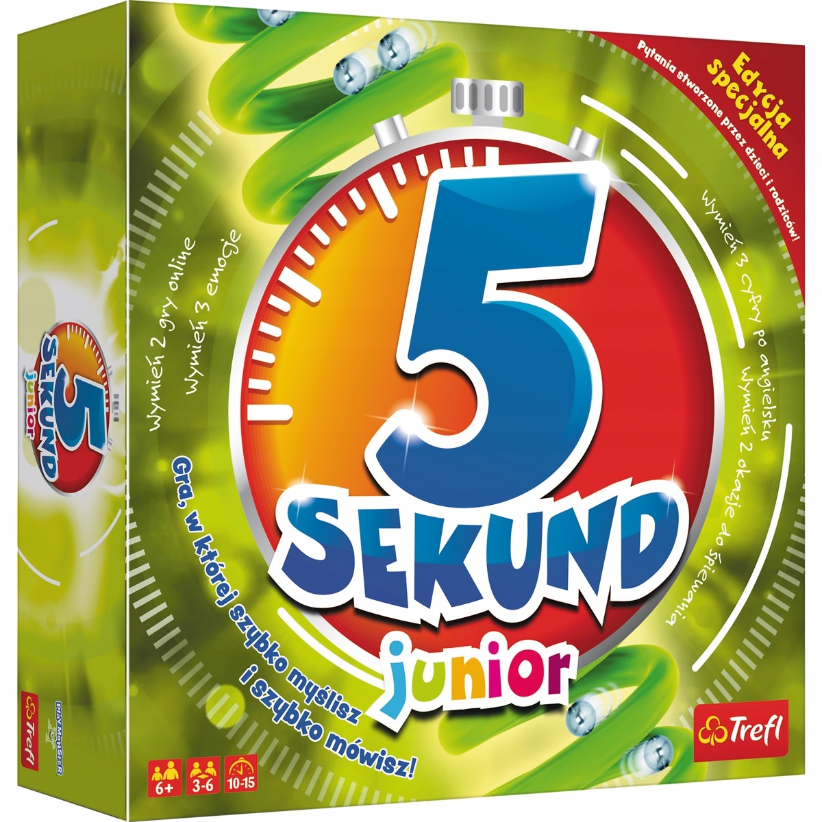 Spoločenská hra Trefl 5 sekúnd Junior 2.0 – špeciálna edícia