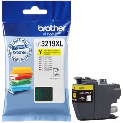 Atramentová kazeta Brother 4977766762212 LC3219XLY žltá