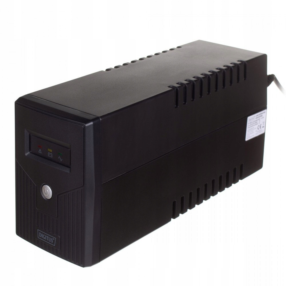 Núdzový zdroj UPS DIGITUS Line-Interactive 800VA/480W 12V/9Ah 2xSCHUKO