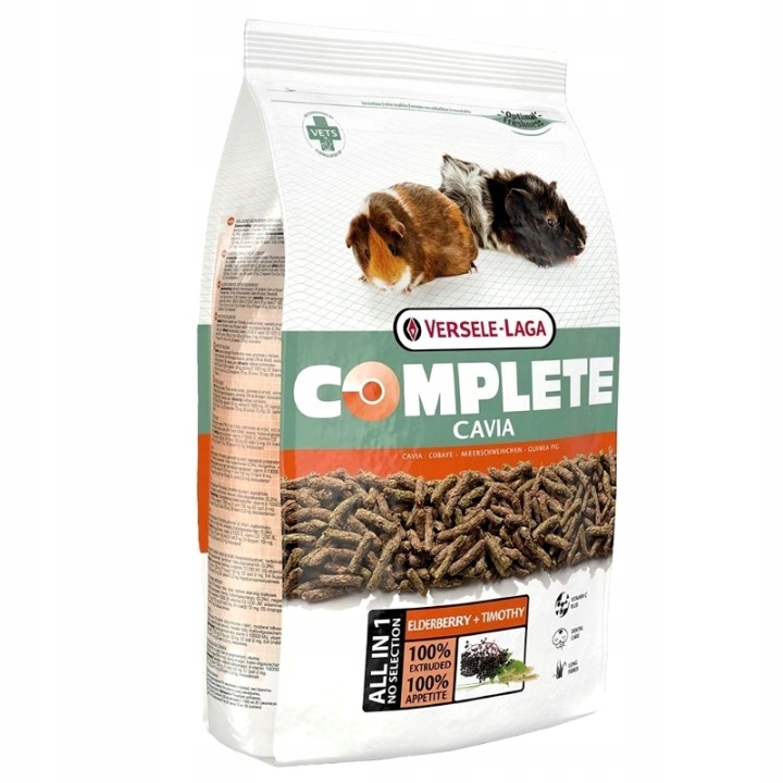 Versele-Laga Complete Cavia 1,75 kg – kompletné extrudované krmivo pre morčatá s vitamínom C