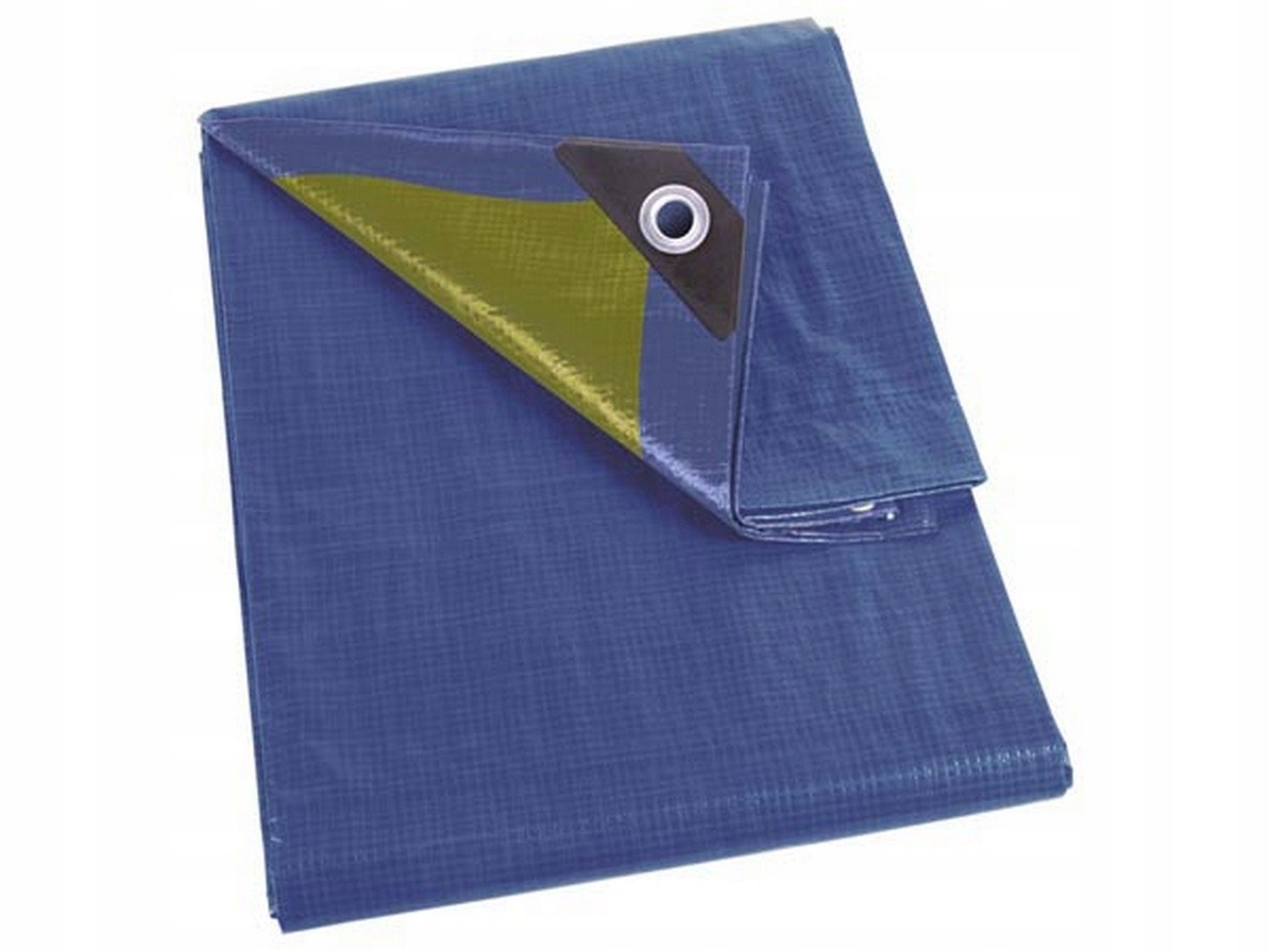 Vysokoodolná plachta Perel 110-1215, modro-khaki, 12 x 15 m