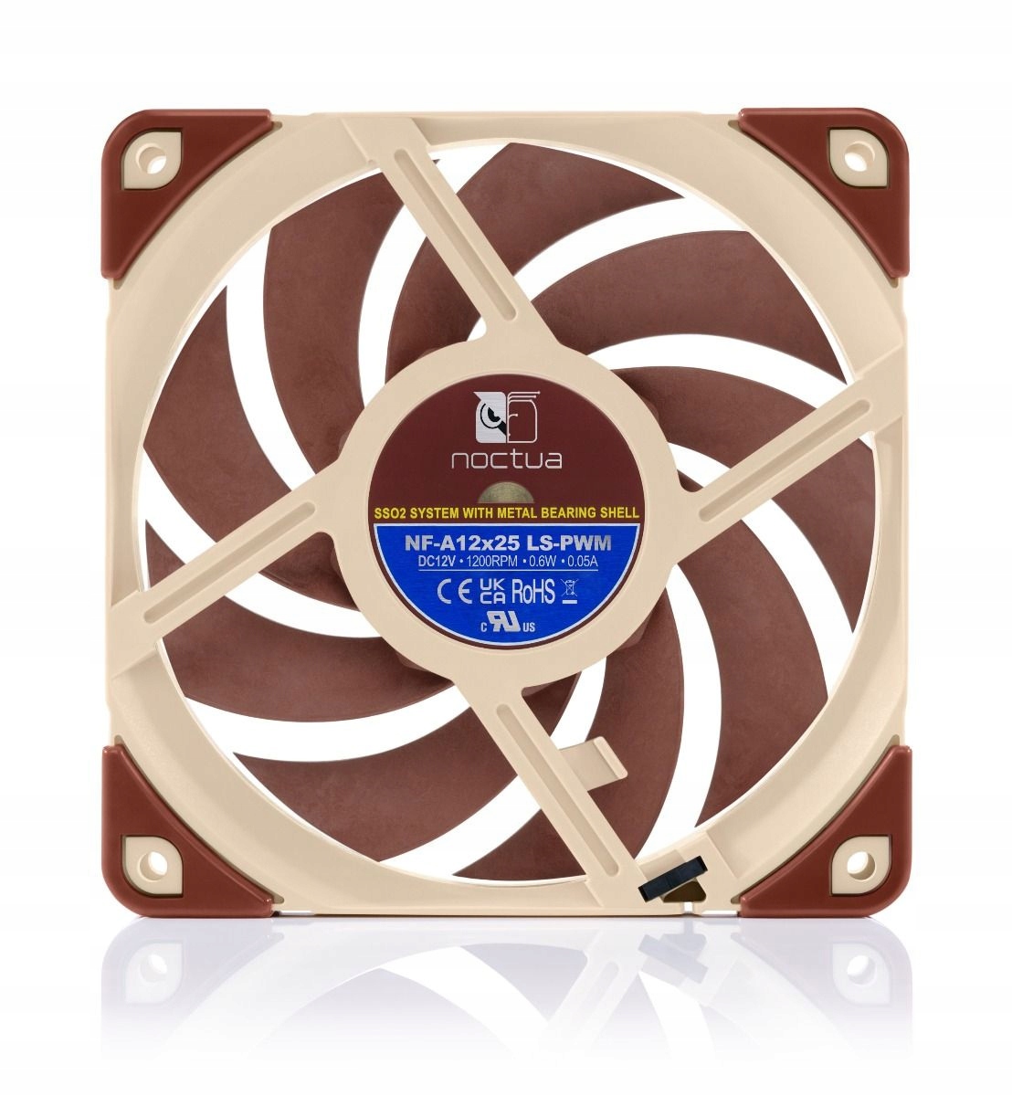 Ventilátor Noctua NF-A12X25 LS-PWM 120 x 120 mm