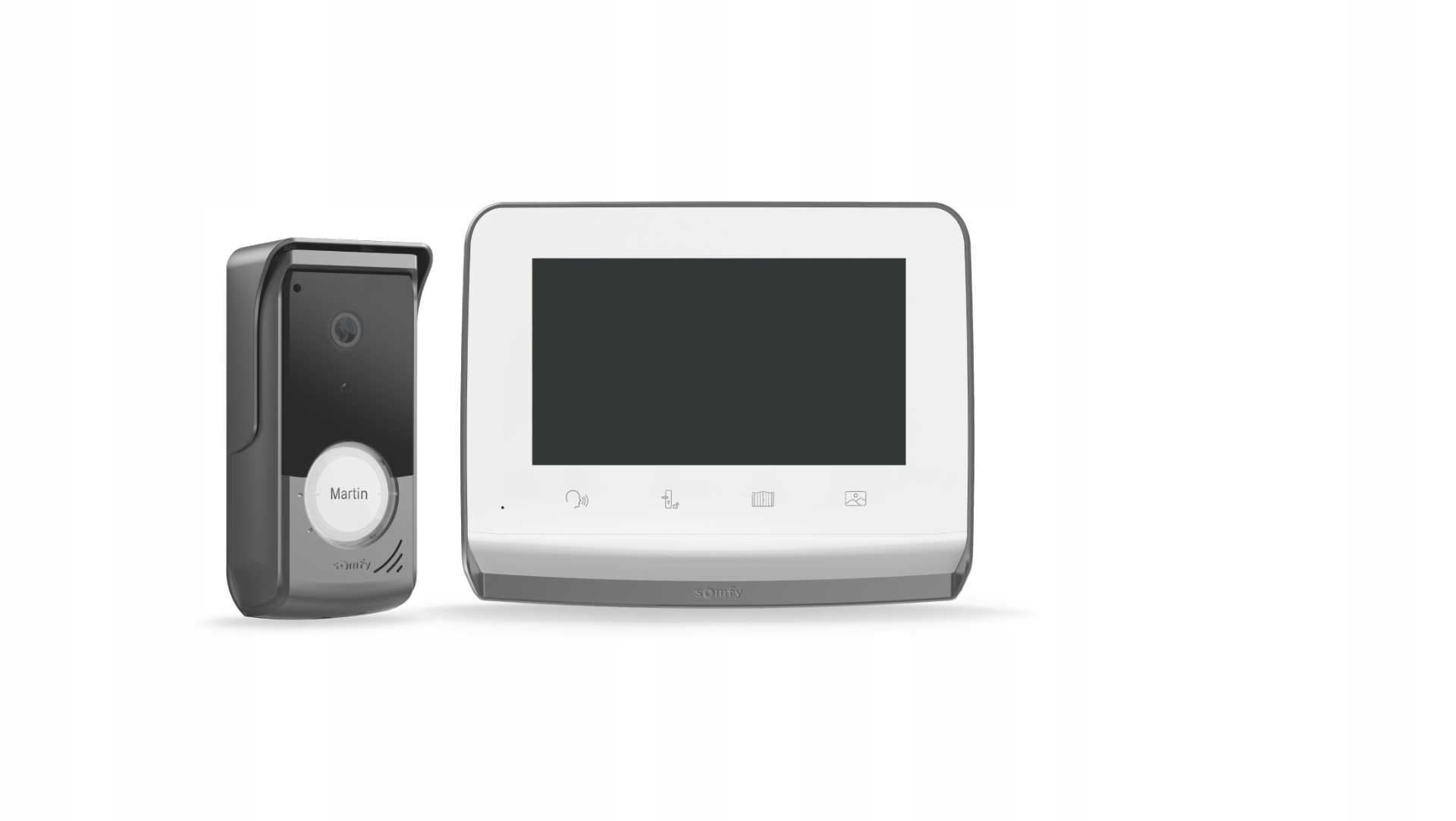 Somfy videovrátnik V350 WiFi videovrátnik s videotelefónom, pripojenie RTS