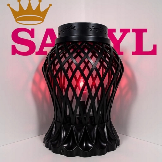 Solárny lampion Glamour Wazon Karo Malý - Elegancia a moderný štýl