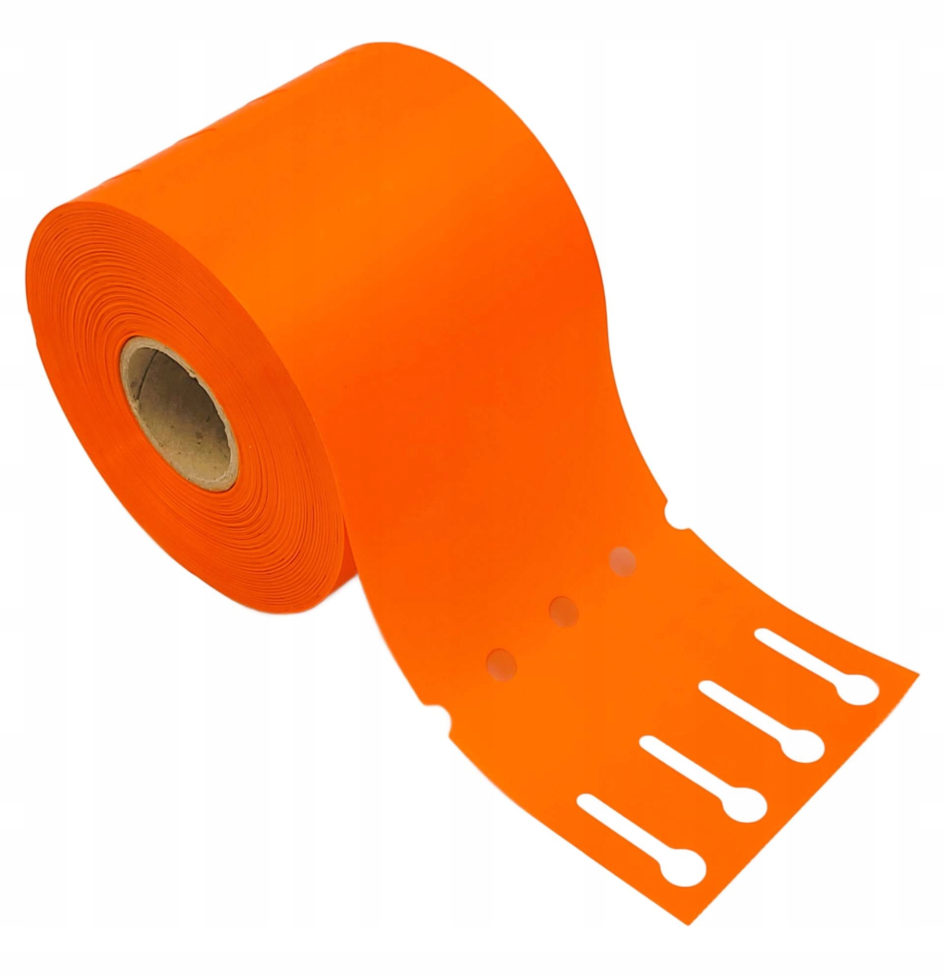 Záhradnícke etikety s viazanými slučkami 25 mm x 25 mm 25x250 oranžové 1000 ks