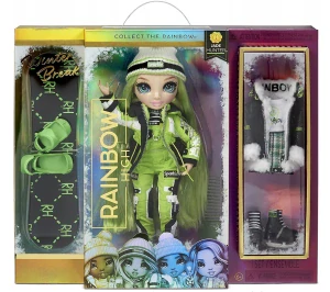 Módna bábika Rainbow High Winter Break Jade Hunter