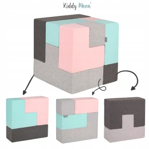 Penové bloky, puzzle - Mäkké penové bloky pre deti kocky detí