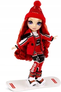 Bábika Rainbow High - Rainbow High Winter Doll Ruby Anderson