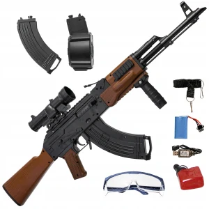 Detská puška - AK47 RIFLE Stroj pre gélové gule 2x časopis