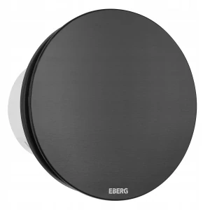 Kúpeľňový ventilátor EBERG AXO 100 BP, čierny
