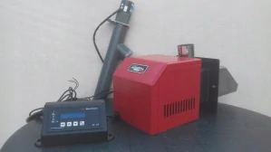 Kotol, pec - 20 kW horák na pelety.
