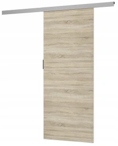 Interierové dvere - LESKÉ POSUVNÉ DVERE 86CM SET GREG SONOMA