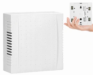 Káblový dvojtónový zvonček ORNO Quarto AC, 230 V, 80 dB