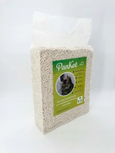 Podstielka pre hlodavce - Ekologická podstielka pre mačky tofu PanKot 5x6 l