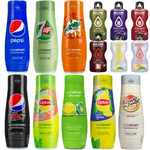 Sirup do SodaStreamu - 8x Mirinda 7Up Pepsi Max Schwip Sodastream