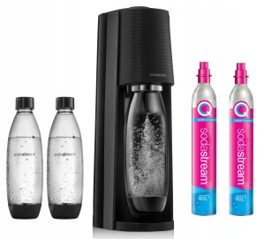 Soda Stream - SodaStream Terra Black Set 2 fľaše +2 kaziet