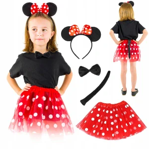 Dievčenský kostým - Minnie Mickey Mouse Costume