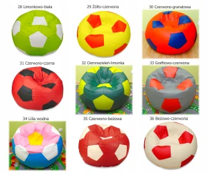 Sedací vak pre deti - Pouf non -football xxl 450L 100 x 100 cm egato