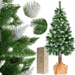 Vianočný stromček - Diamantový vianočný stromček na 180 cm prémiový umelý kufor