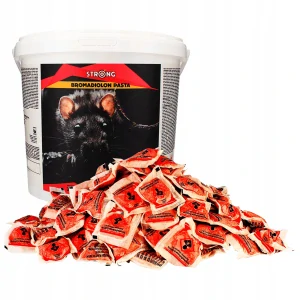 Nástraha na myši a potkany - Silná myšacia a potkany 3 kg bromadiolón