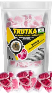 Rodenticídna pasta Cisa s bromadiolónom pre myši a potkany – 1 kg