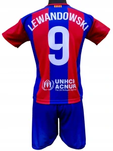 Basketbalová súprava - Futbalový dres Lewandowski Barcelona, veľkosť M