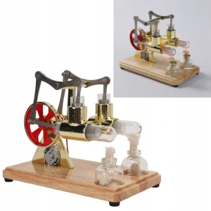 Experimentálna stavebnica - Stirlingov motor generátor Stirlingov motor