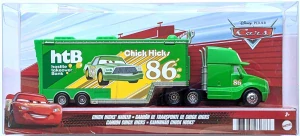 Rozpravkové auto - Mattel Cars Tir Marucha HTB 86 Chick Hicks 1:55 NOVINKA !!!