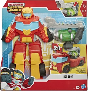 Rozprávková figúrka - Transformers Rescue Bots Hot Shot 35 cm Veľký 2in1