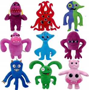 Rozprávkový plyšák - Garden of Banban Mascot Set Plush 9 ks
