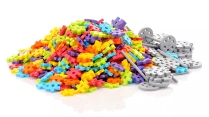 Vafle stavebnica - Meli Basic Constructor 400 poľských blokov