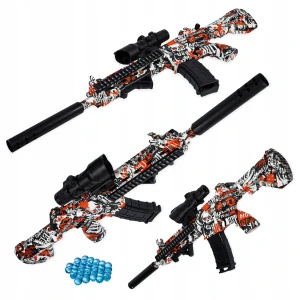 Detská puška - Automatická pištoľ pre pušky pre gélové gule 70 cm