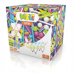 Stavebnica, slamky - Meli 50605 600el Stik Pastel Structural Blocks