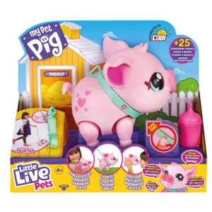 Rozprávková figúrka - Interaktívne hračky Cobi Little Live Pets My Piggy Piggy