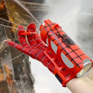 Rozprávková figúrka - SÚPRAVA VODNEJ SIETE 2 v 1 SPÚŠŤAČ RUKAVICE SPIDERMAN