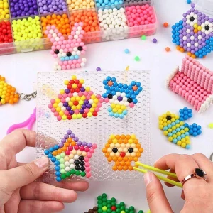 Kreatívna sada - Aqua Aqua Beads Veľká sada 6000EL Magic Beads Creative Children's Hračky