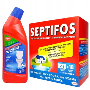 Septifos vrecká do septickej nádrže