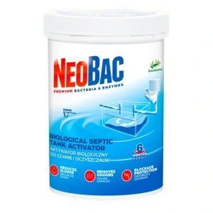 Neobac baktérie do latrínových septických nádrží pre aktivátor kanalizácie sezón