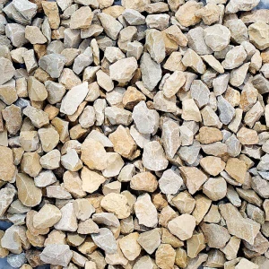 Štrk, kamene do záhrady - Kamenný dekoratívny dolomit med 1000 kg bigbag