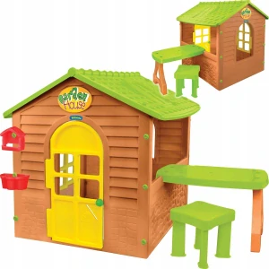 Záhradný domček pre deti - Mochtoys plastový detský domček 12 m+