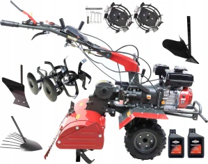 Kultivátor Holida WM1000N-6, traktor 7KM, sada GIGANT