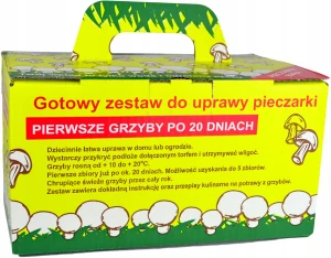 Huby na pestovanie - Súprava na pestovanie húb Hawlik Euro-Pilzbrut H-4880