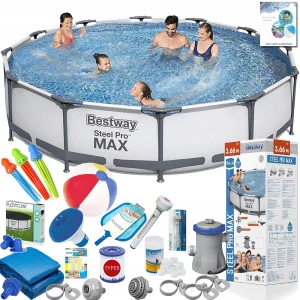 RÁMOVÝ ZÁHRADNÝ BAZÉN Bestway MAX SET 22v1