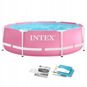 Bazén Intex s kruhovým rámom 244 x 244 cm