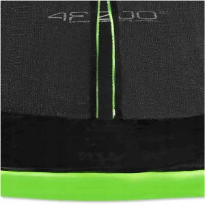 Trampolína 4FIZJO Pro TP04 so sieťou, 312 cm, zelená