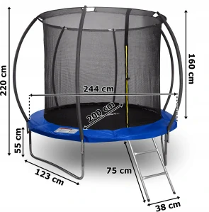 Xboost 244 cm FT 8 trampolína so sieťou (244-252 cm)