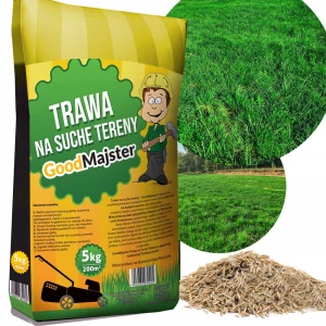 Trávna zmes, pre suché oblasti, záhrada GoodMajster 200 m² 5 kg